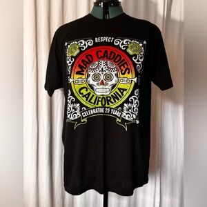 Mad Caddies official merch Black Graphic T-Shirt size L
